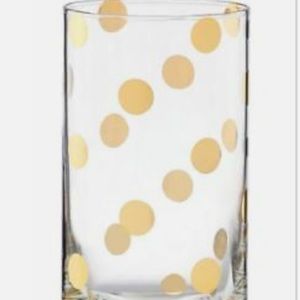 Kate spade Lenox gold dot high drinking glasses